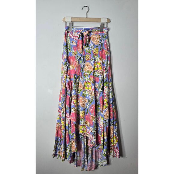 Matilda Jane Day Dreaming Faux Wrap Skirt Women's Size XS Floral - Picture 1 of 6